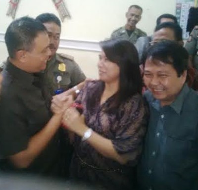 Gesekan Politisi PDIP Vs Satpoltik Berakhir Damai