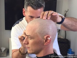 Kembali Jadi Profesor X, James McAvoy Kini Plontos