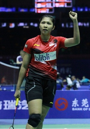 Linda Bawa Indonesia Memimpin 2-0