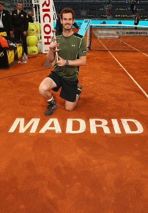 Murray Juara Setelah Kalahkan Nadal di Tanah Liat