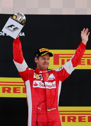 Finis Ketiga Sudah Maksimal buat Vettel