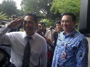 Kabareskrim Komjen Buwas Datangi Balai Kota, Ahok: Bahas Soal Pinjam Gedung