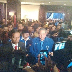 Di Depan SBY, Ini Kata Jokowi Soal Kemungkinan PD Masuk Kabinet