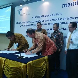Bangun New Port Makassar, Pelindo IV Dapat Utang Rp 3 T dari Bank Mandiri