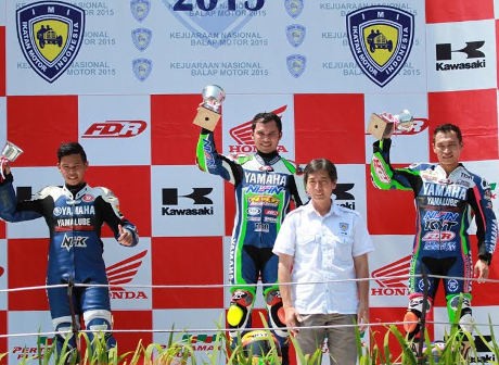 Yamaha Puas Hasil Seri I Kejurnas 2015
