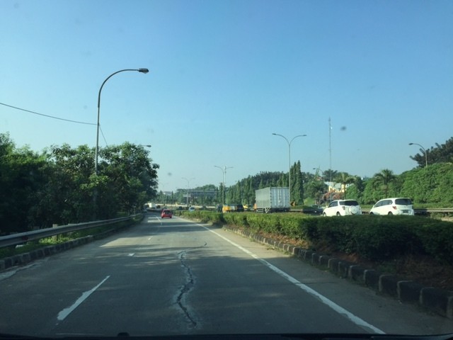 Tol JORR di Exit Pondok Pinang Arah Pondok Indah Bersahabat, Macet Tak Ada
