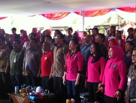 Ditemani Istri, Ahok Resmikan Ruang Publik Ramah Anak di Tanjung Priok