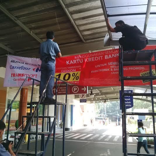 Jelang Program Diskon 10% Setiap Hari, Carrefour Lebak Bulus Berbenah