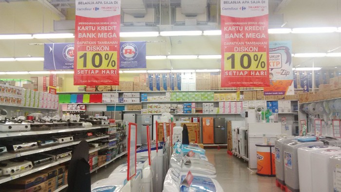 Begini Persiapan Program Diskon 10% All Item di Carrefour Maguwo Yogyakarta