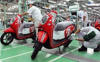 New Honda Scoopy telah mengaplikasikan eSP (Enhance Smart Power) pada mesin 110cc terbarunya, sehingga mampu memaksimalkan pembakaran secara efisien sehingga lebih ramah lingkungan dan hemat bahan bakar. Pool/dok AHM.