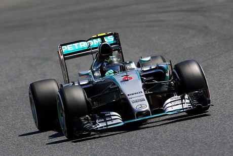 Rosberg Tercepat di Hari Pertama