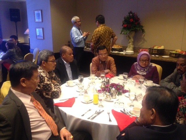 Pagi-pagi, Saleh Husin Sarapan dengan Menteri Perindustrian Afrika-ASEAN