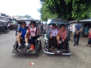 Berbentor Ria, Ketua DPD Sapa Warga Talaud