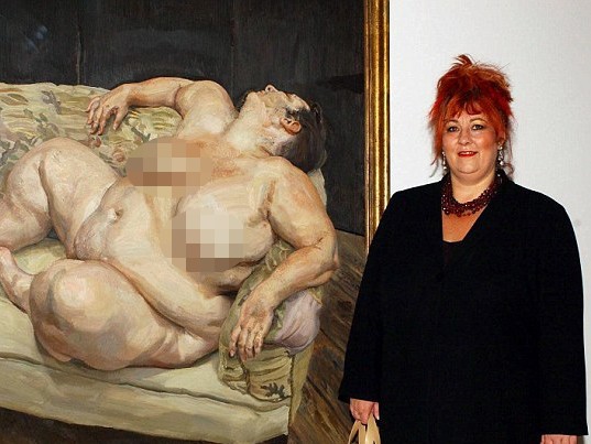 Model Wanita Bugil di Lukisan Freud Dibayar Rp 280 Ribu