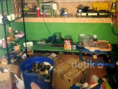 Begini Kondisi Rumah Orang Tua yang Telantarkan Anaknya