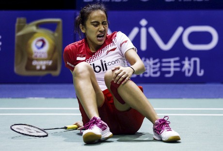 Bella Cedera, Indonesia vs China Kini 1-1