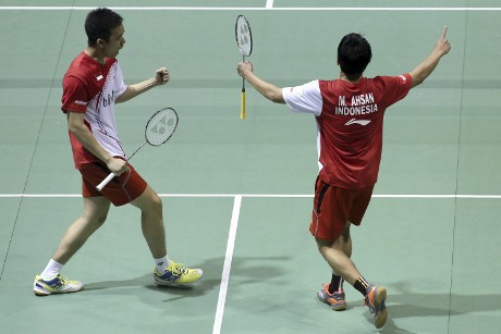 Hendra/Ahsan Menang, Indonesia Sementara Ungguli China 1-0