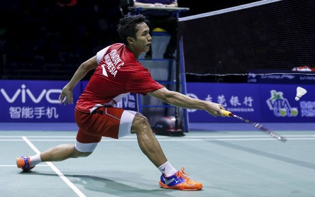 Jonatan Christie Dikalahkan Chen Long, Indonesia Kini Tertinggal 1-2 dari China