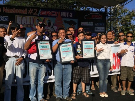 Jambore Nasional ERCI Raih Rekor IBOR