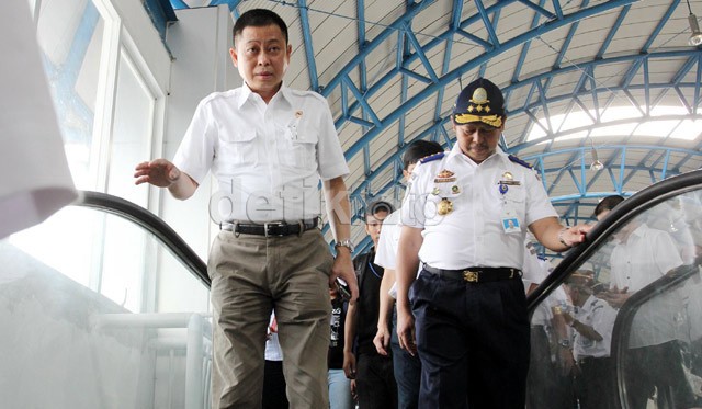 Menhub Jonan Berani Adu Pelayanan Pelabuhan dan Bandara Kemenhub dan BUMN
