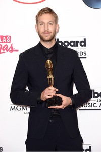 Calvin Harris memenangkan penghargaan Top Dance/Electronic Artist. Jason Merritt/Getty Images/detikFoto.
