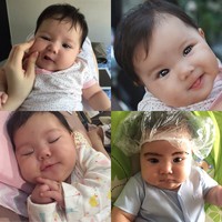 Gemes! Foto Gempita Nora Marten, putri Gisel dan Gading ini bikin kamu senyum-senyum sendiri. (Instagram/Gisel; Instagram/Gading Marten)
