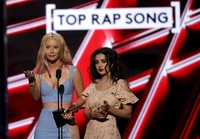 Penghargaan Top Streaming Artist, Top Rap Artist, dan Top Rap Song berhasil dibawa pulang oleh Iggy Azalea. REUTERS/Mario Anzuoni/detikFoto.