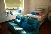 Kamar tidur anak-anak Bebi dan Meisya.