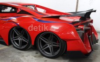 Mobil ini Dibuat dengan menghabiskan biaya Rp 400 jutaan.