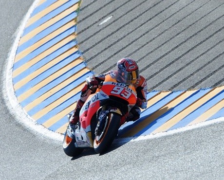 Marquez Kesulitan Karena Temperatur Trek Naik