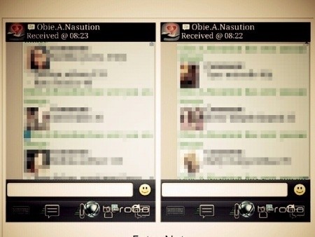 Capture BBM Robbi Soal Prostitusi Artis Beredar, Polisi Enggan Komentar