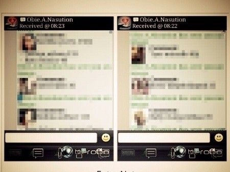 Beredarnya Capture BBM Robbi Jual Artis Kelas Atas