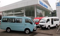 Menurut Public Relation Manager PT Tata Motors Distribusi Indonesia (TMDI), Kiki Fajar, unit Tata Super Ace yang sudah resmi ngangkot ada sekitar 70-an. Selain Jakarta, kota Bandung dan Tangerang rupanya sudah mulai menggunakan angkot dari India ini. Pool/dok Tata Motors.