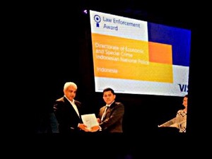 Mantap! Dit Tipid Eksus Bareskrim Polri Dapat Award di Australia