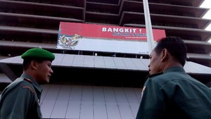 Baliho Garuda di Pemprov Jateng Berwujud Resleting, TNI Turun Tangan
