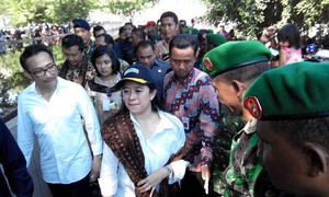 Saat Puan Napak Tilas Kenang Bung Karno di Ende