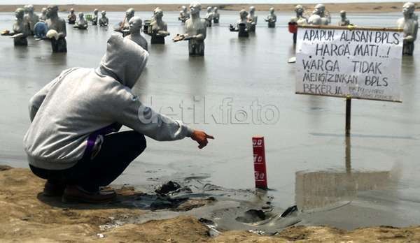 Demi Ganti Rugi, Korban Lapindo Ada yang Sampai Sumpah Pocong