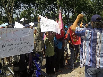 Dugaan Korupsi Pembangunan Jembatan Timbang di Ngawi Diminta Diusut