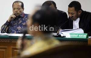 Pengacara Sutan Tanya Waryono Soal Arahan Jero Wacik Kasih Dana Lewat Zainuddin