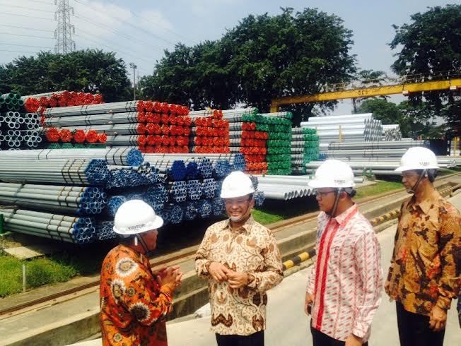 Bakrie Resmikan Pabrik, Menperin: BUMN Harus Pakai Produk Dalam Negeri