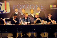 Di konser besok, Boyzone siapkan lagu tribute untuk Stephen Gately, salah satu personel yang meninggal dunia pada 2009 silam. Pool/Noel/detikFoto.