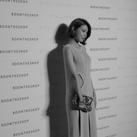 Sooyoung tampil perdana dengan rambut pendeknya di acara Stella McCartney 'The World Of Stella At BoonTheShop' di Seoul, Korea Selatan, Rabu (20/5/2015). (Instagram/Sooyoung)