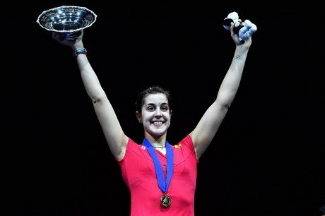Senangnya Carolina Marin Kembali ke Pelatnas Cipayung