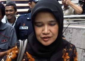 Cici Tegal Akui Dapat Travellers Cheque Rp 500 Juta dari Siti Fadilah Supari