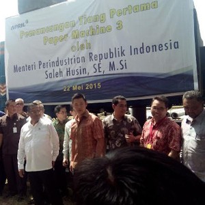 Pabrik Kertas Rp 4 Triliun Dibangun di Riau