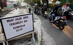 Jalan Raya Pekayon Dibeton