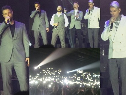 Lampu Flash Ponsel Penonton Bikin Silau di Konser Boyzone di Jakarta