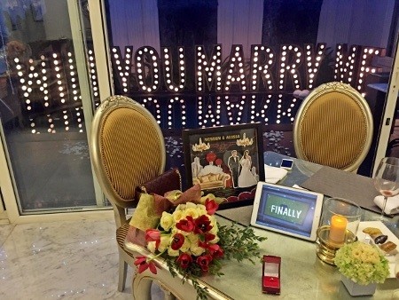 Romantis! Begini Momen Alisia Rininta Dilamar Sang Kekasih