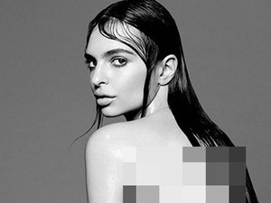 Emily Ratajkowski Topless (Lagi) di Majalah