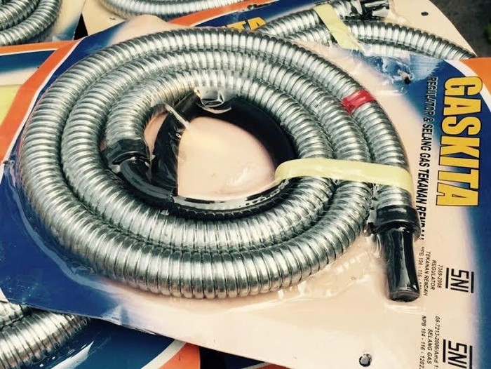 Ini Risikonya Pakai Selang Kompor Gas Ber-SNI Palsu